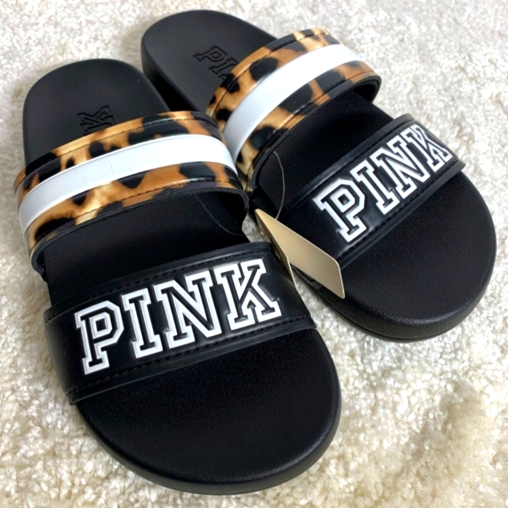 PINK VS Slides/ Sandals (Small) NWT